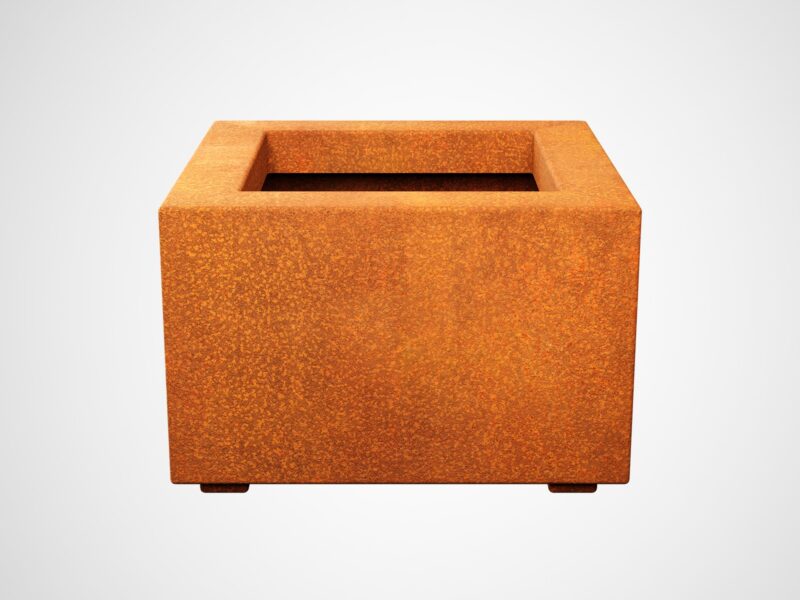 Donica Corten Metalowa Ogrodowa Bajo1 B - cortena.pl