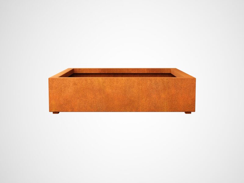 Donica Corten Metalowa Ogrodowa Bajo4 B - cortena.pl