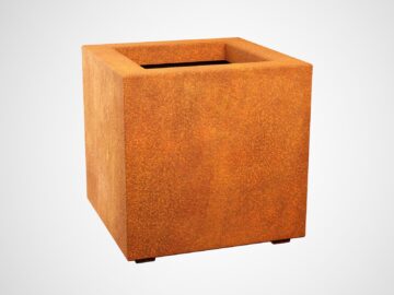 Donica Corten Metalowa Ogrodowa Cubo2 A - cortena.pl