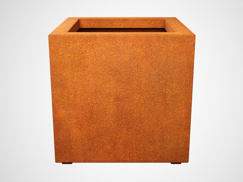 Donica Corten Metalowa Ogrodowa Cubo3 B - cortena.pl