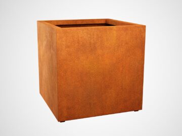 Donica Corten Metalowa Ogrodowa Cubo4 A - cortena.pl