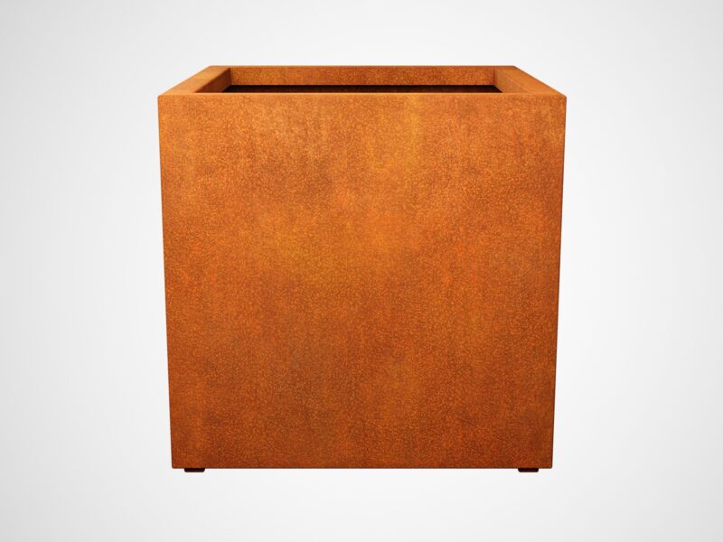 Donica Corten Metalowa Ogrodowa Cubo4 B - cortena.pl