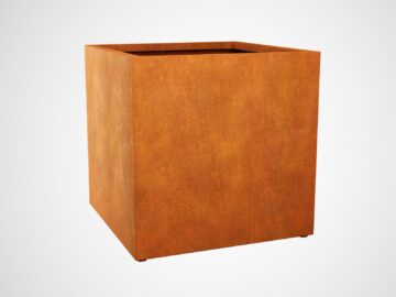 Donica Corten Metalowa Ogrodowa Cubo5 A - cortena.pl
