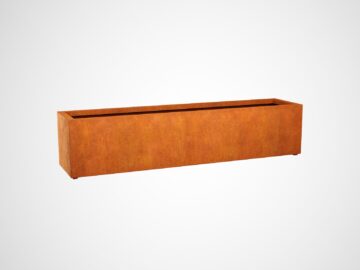 Donica Corten Metalowa Ogrodowa Largo8 A - cortena.pl