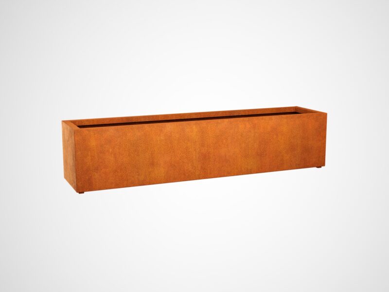 Donica Corten Metalowa Ogrodowa Largo8 A - cortena.pl