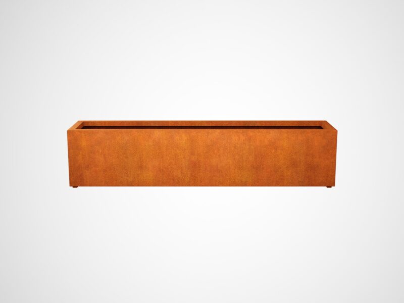 Donica Corten Metalowa Ogrodowa Largo8 B - cortena.pl