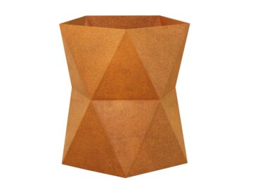Corten BELLEZA Geometrischer Blumentopf
