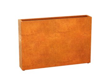 Corten ESTRECHO 26 Metallblumentopf