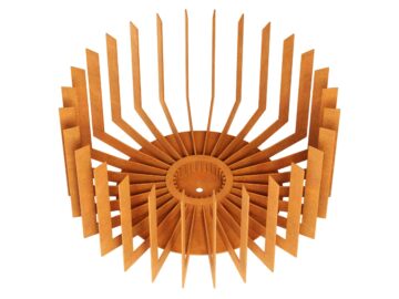 Corten Kamin FUEGO ZM