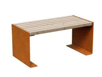 ławka Flanco2 2 Corten A - cortena.pl