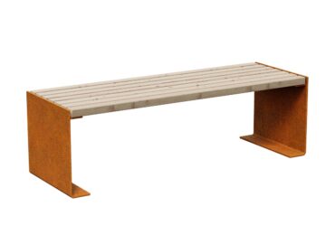 ławka Flanco2 3 Corten A - cortena.pl