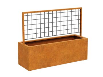 Corten RED CENTRO 4 Pergola-Pflanzgefäß