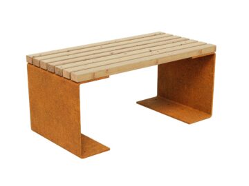 Corten CHAN 2 Garten-/Stadtbank