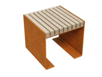 Corten FLANCO A1 Garten-/Stadtbank