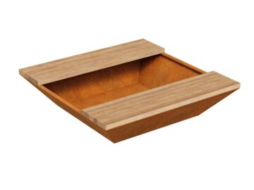 Lawko Donica Bastidor Ogrodowa Miejska 5d Corten A - cortena.pl