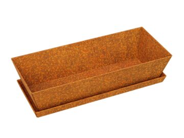 Kleiner Corten MOLDE Blumentopf