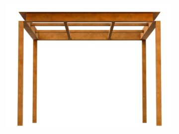 Corten Pergola 1