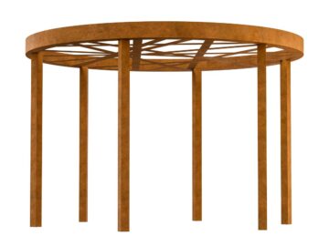 Corten Pergola 2