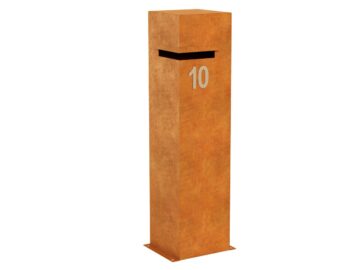 Corten BUZON 3 Briefkasten