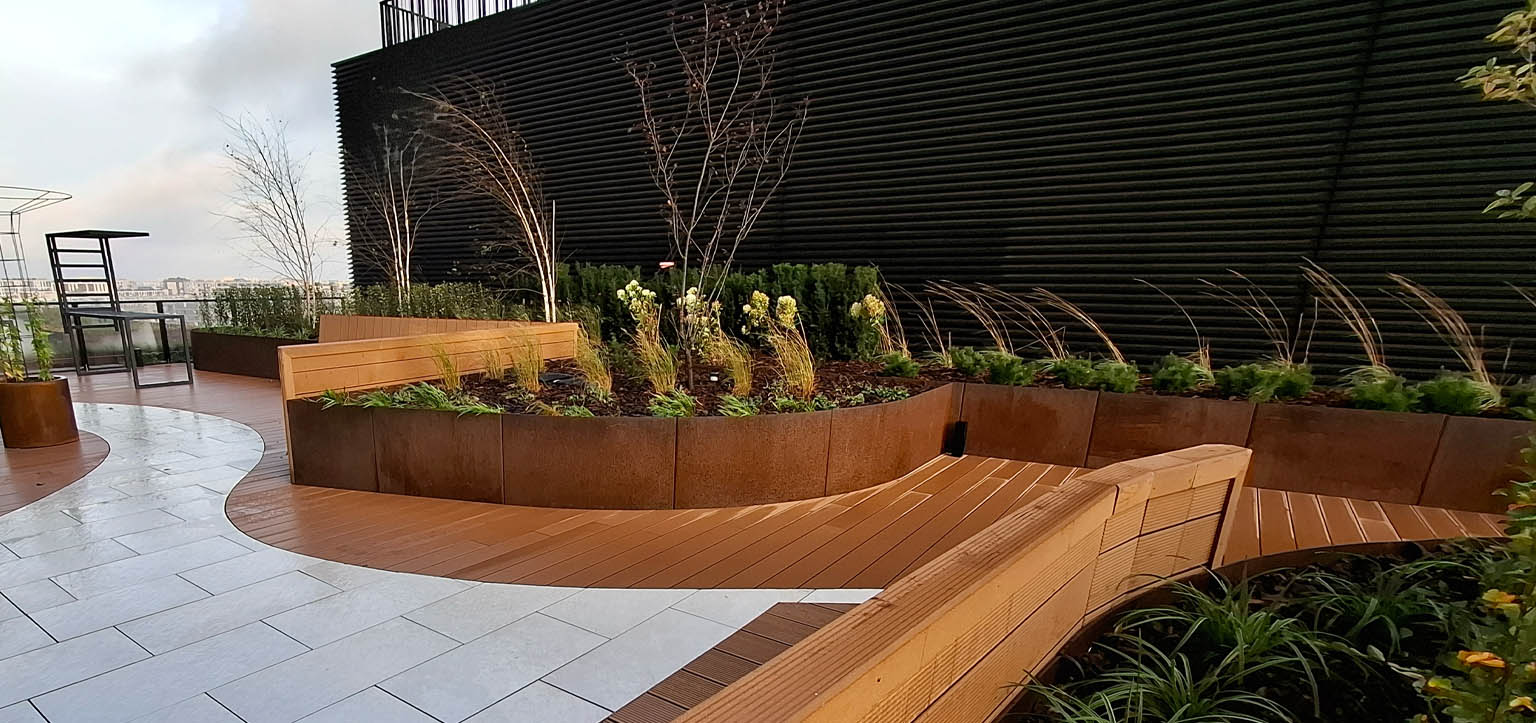 Donice Modulowe Corten - cortena.pl