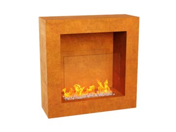 Biokamin Corten Trio Cz 70x30x70 Cm - cortena.de