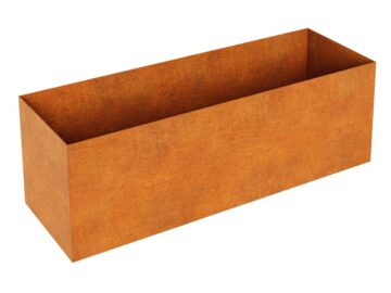 Blumentopf Aus Cortenmetall Rapido L7 180x60x60 Cm - cortena.de