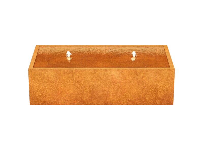 Corten Brunnen Fuente Fw6 168x90x45 Cm 2 - cortena.de