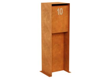 Corten Buzon 1 Briefkasten 35x35x120 Cm 2 - cortena.de