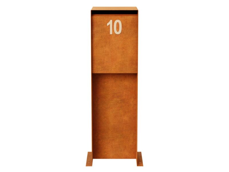 Corten Buzon 1 Briefkasten 35x35x120 Cm 3 - cortena.de