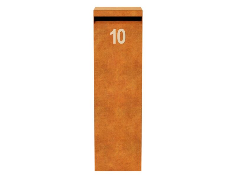 Corten Buzon 2 Briefkasten 35x35x120 Cm 2 - cortena.de