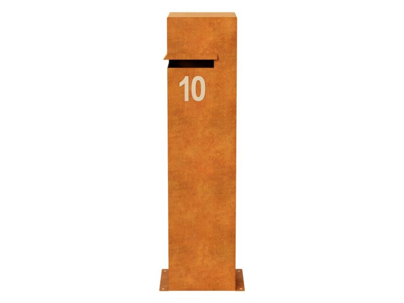 Corten Buzon 3 Briefkasten 35x35x120 Cm 2 - cortena.de
