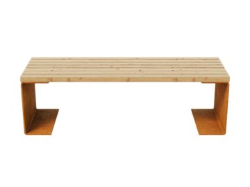 Corten Chan 3 Garten Stadtbank 150x50x46 Cm 2 - cortena.de