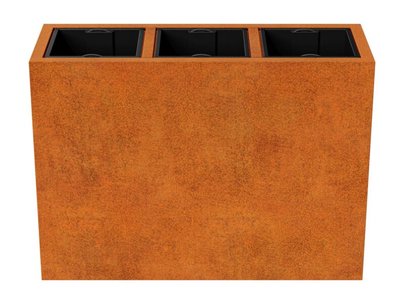 Corten Depo 11 Metallblumentopf 125x45x90 Cm 2 - cortena.de