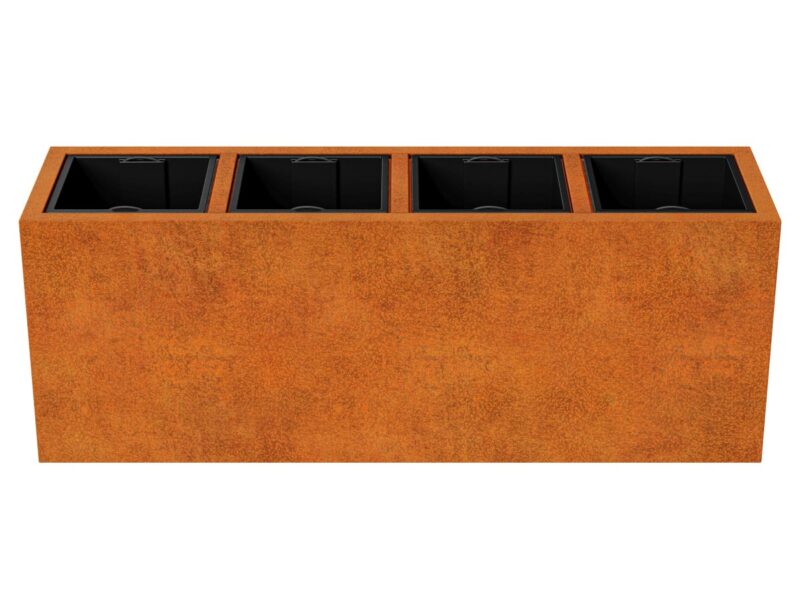 Corten Depo 14 Metallblumentopf 165x45x60 Cm 2 - cortena.de