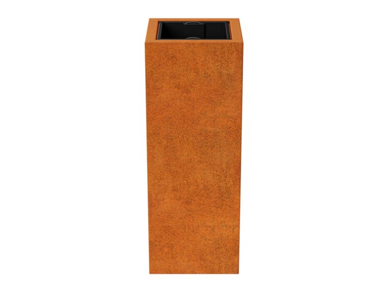 Corten Depo 4 Metallblumentopf 45x45x120 Cm 2 - cortena.de