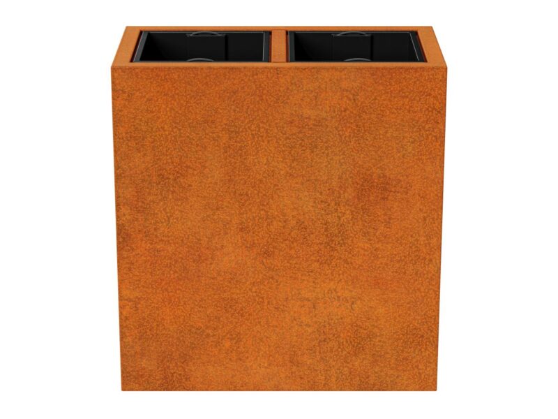 Corten Depo 7 Metallblumentopf 85x45x90 Cm 2 - cortena.de