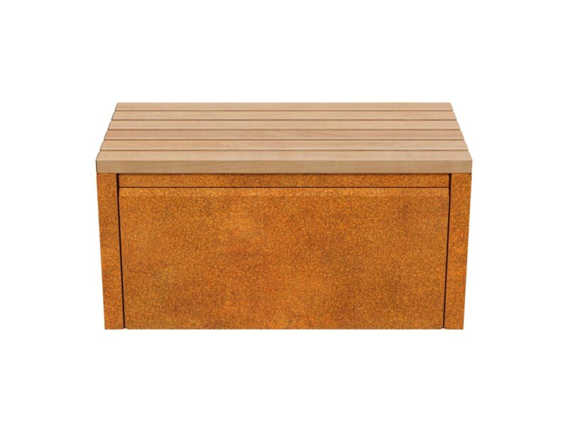 Corten Estar 2 Garten Stadtbank 90x45x45 Cm 2 - cortena.de