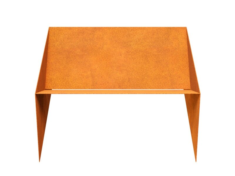 Corten Kamin Fuego V 80x81x40 Cm 2 - cortena.de