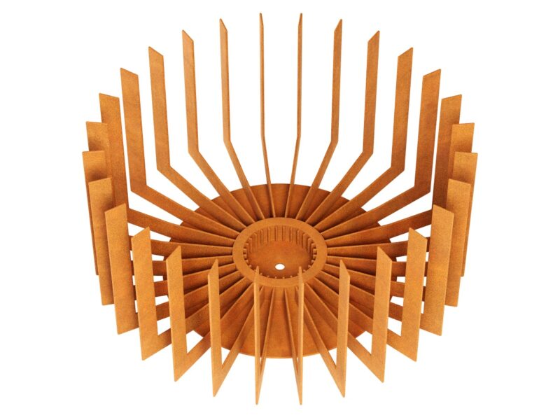 Corten Kamin Fuego Zm 47x47x23 Cm - cortena.de