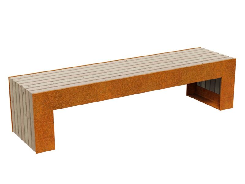 Corten Maseta 4 Garten Stadtbank 180x50x46 Cm - cortena.de