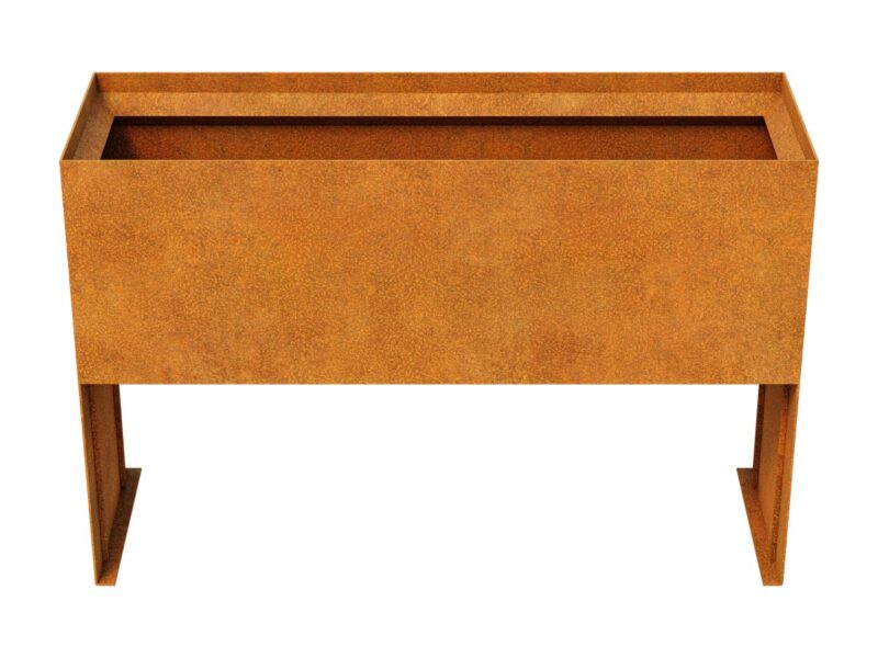 Corten Metallpflanzgefass Planta 17 50x150x100 Cm 2 - cortena.de