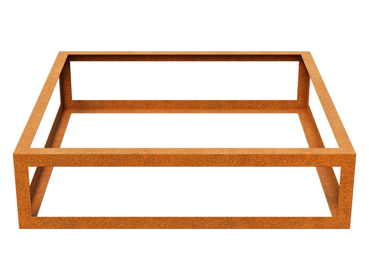 Corten Paquete Vacio 2 Pflanzenstander 120x120x30 Cm 2 - cortena.de