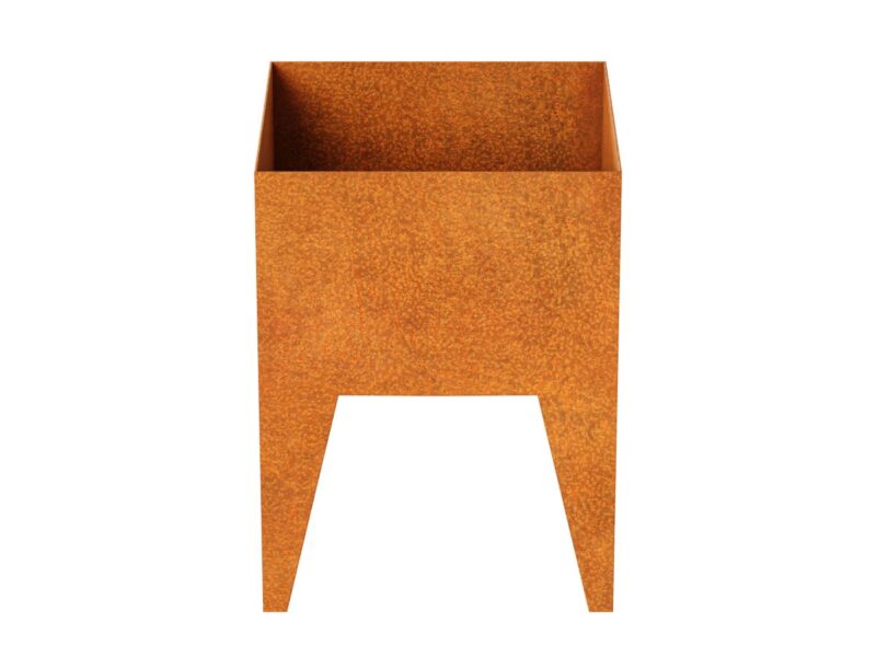 Corten Pierna 1 Metallblumentopf 45x45x60 Cm 2 - cortena.de