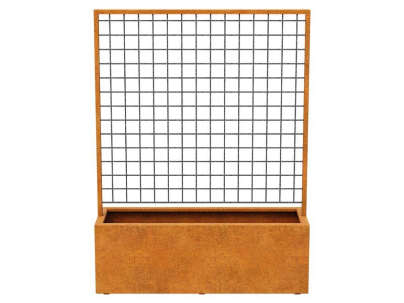 Corten Red Centro 7 Pergola Pflanzgefass 150x50x200 Cm 2 - cortena.de