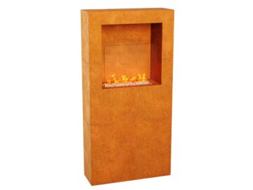 Corten Trio Az Biokamin 70x30x140 Cm - cortena.de