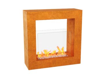 Corten Trio C Biokamin 70x30x70 Cm - cortena.de