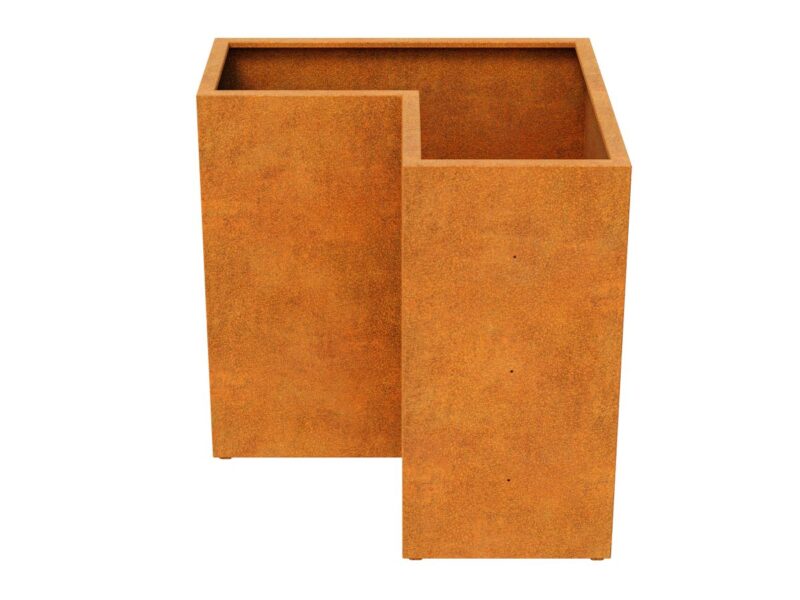 Corten Valla 2 Blumentopf 120x120x120 Cm 2 - cortena.de