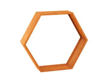 Cortenholzstander Lena Skl Normal 1500 150x40x130 Cm - cortena.de