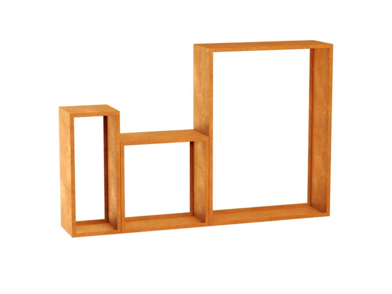 Cortenholzstander Lena Z3 E3 1104x40x1484 Cm 3 - cortena.de