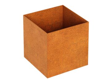 Cortenmetall Blumentopf Rapido C2 45x45x45 Cm - cortena.de